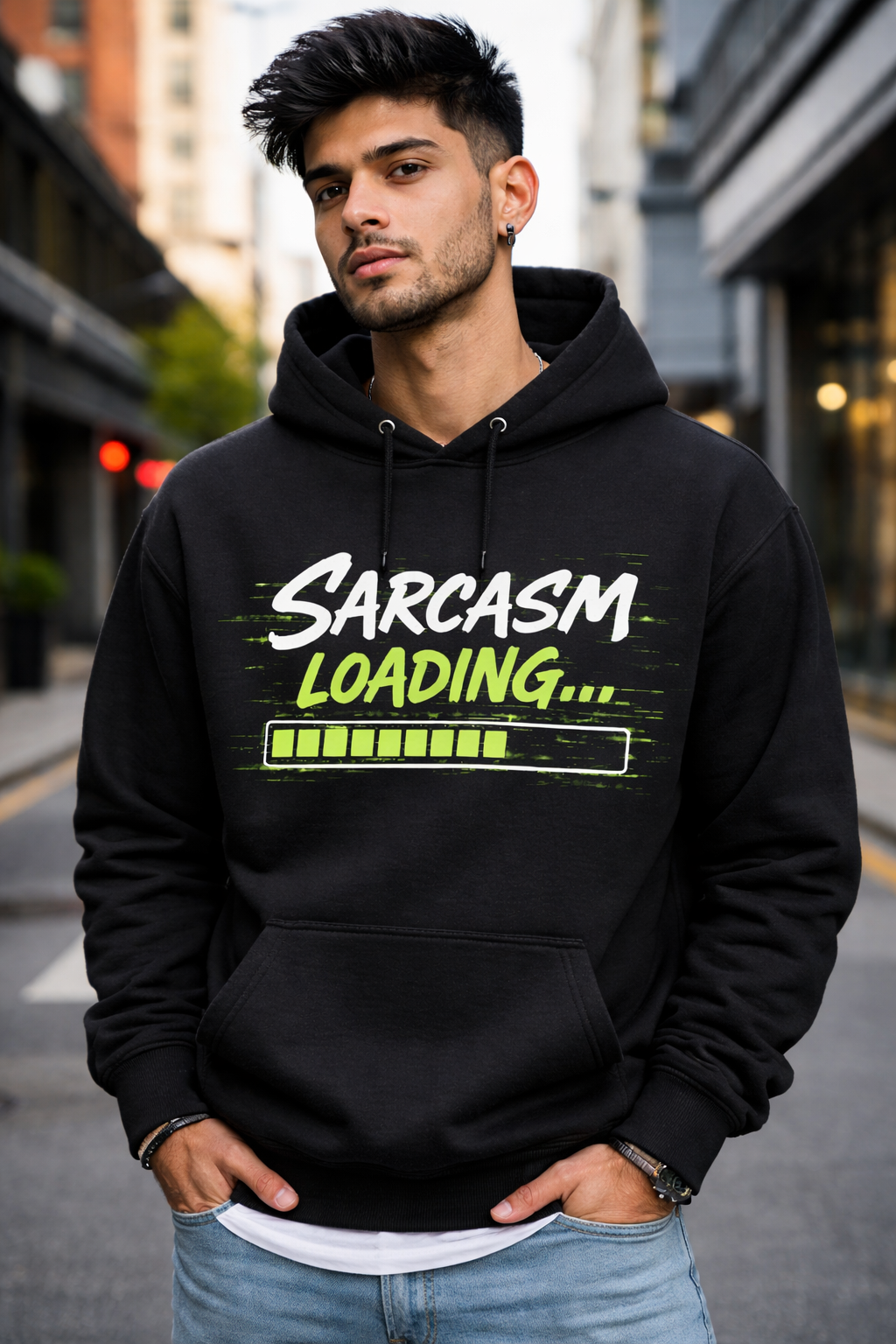 Sarcasm Loading™ Savage Street Hoodie
